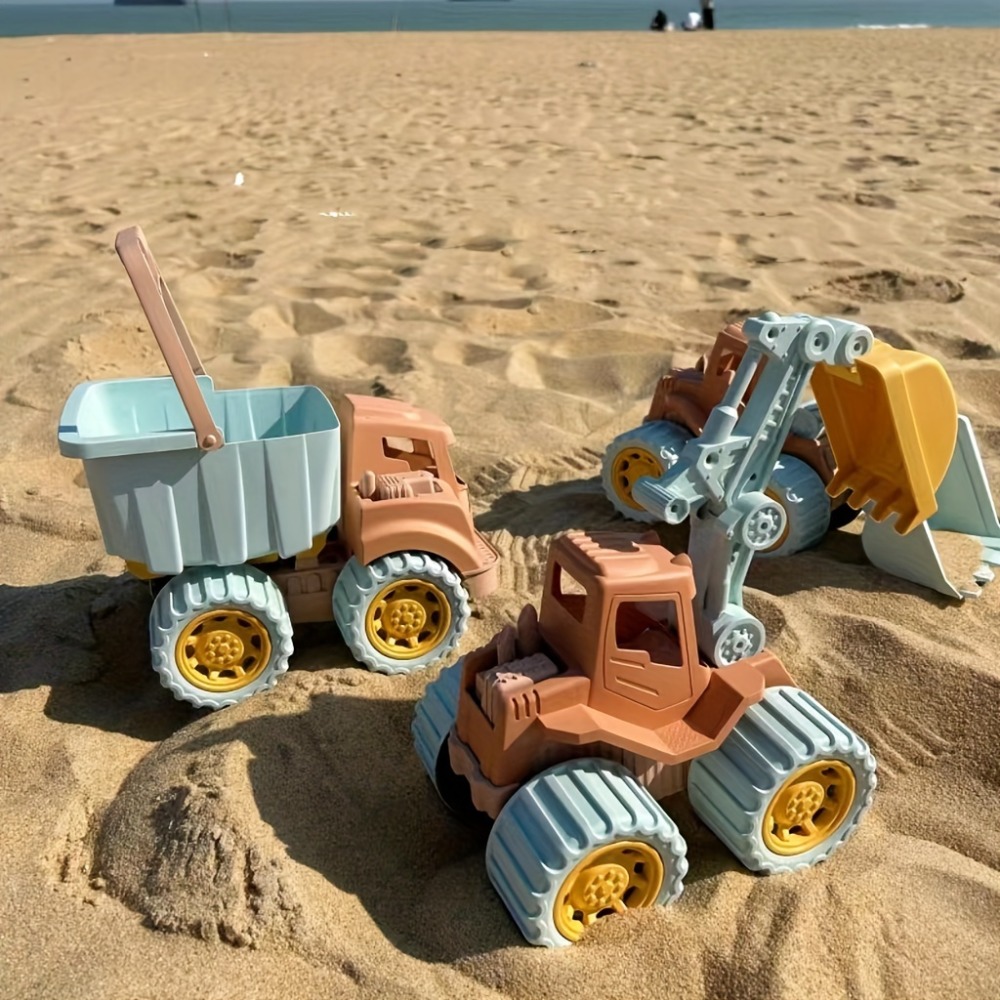Kinetic Sand Mold - 해변 장난감 건설 트럭, 유아 장난감,