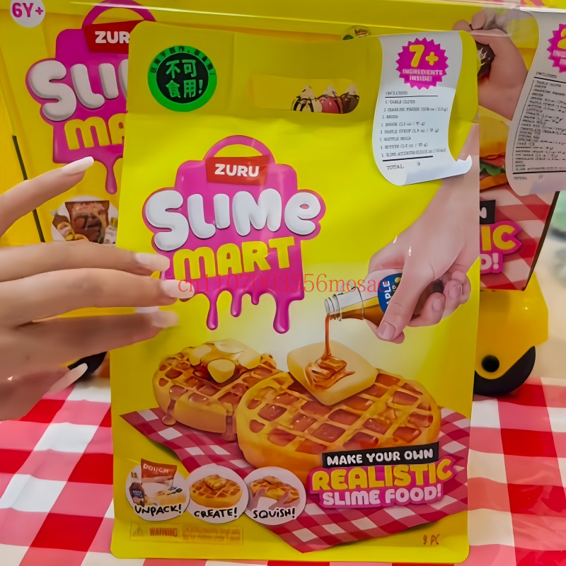 Slime Making Kit - 주루 슬라임 마트 블라인드 박스 햄버거