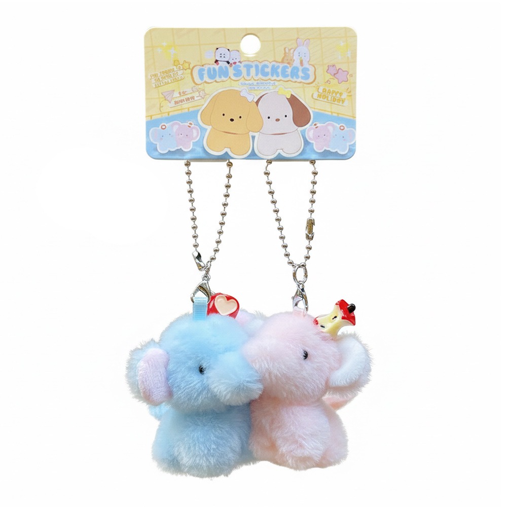 Kids Toys Elephant - 카와이 만화 동물 베스트 친구 행운의