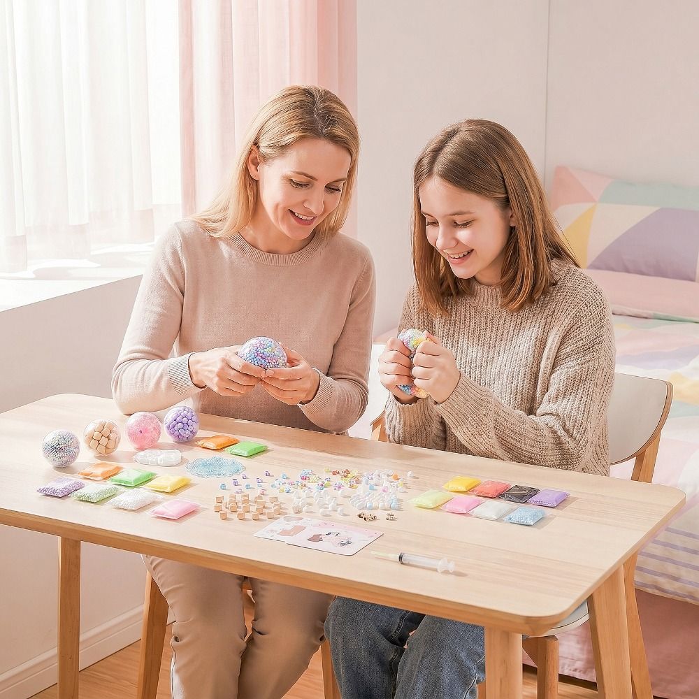 6cm 볼 스킨 DIY 스트레스 볼 만들기 키트 슬라임 - Slime Making Kit 리뷰 및 가격