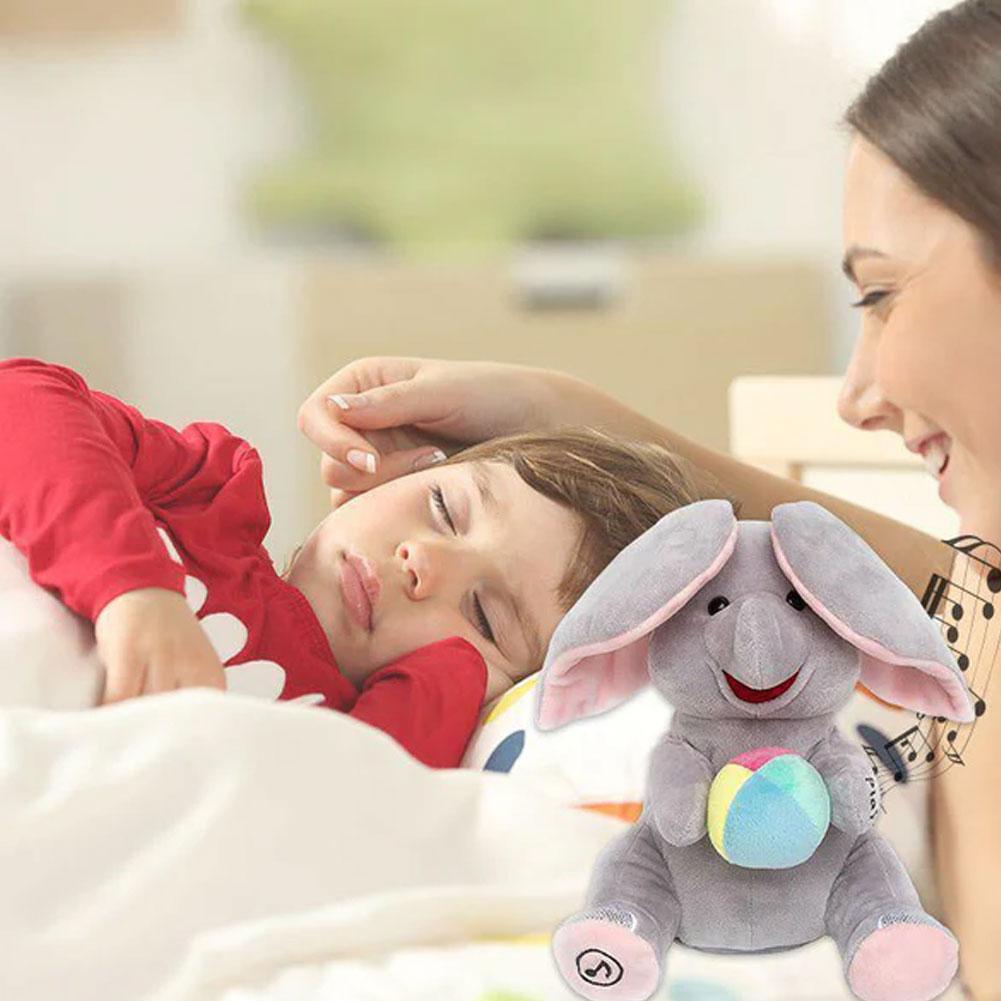 재미있는 숨바꼭질 코끼리 봉제 인형, 즐거운 노래와 함 - Kids Toys Elephant 리뷰 및 가격