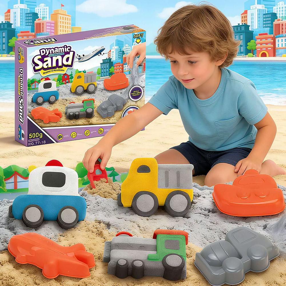완벽한 키즈 매직 스페이스 모래놀이 세트 500g 끈적 - Kinetic Sand Mold 리뷰 및 가격