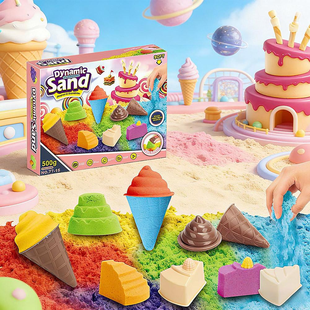 완벽한 키즈 매직 스페이스 모래놀이 세트 500g 끈적 - Kinetic Sand Mold 리뷰 및 가격