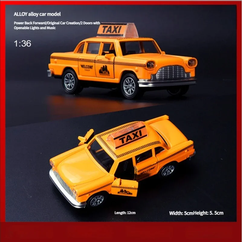 1:32 빈티지 뉴욕시 노란색 택시 다이캐스트 합금 후 - Kids Toys Nyc 리뷰 및 가격