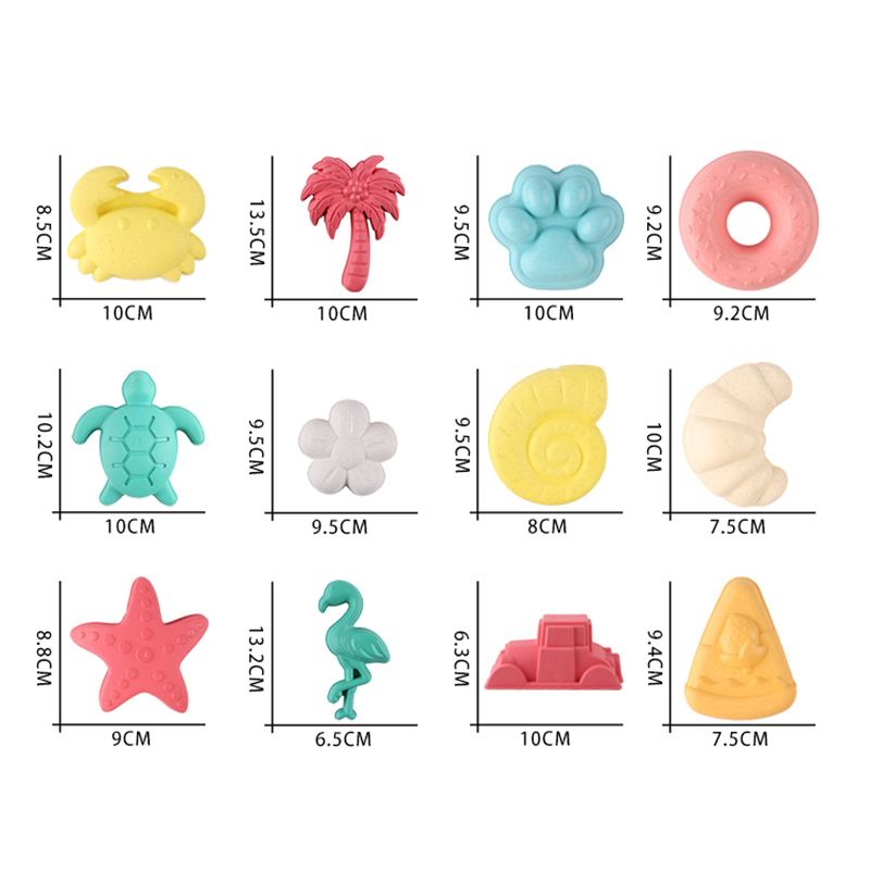 해변 장난감 모래 틀 모래 인쇄 도구 해변 모래 파기  - Kinetic Sand Mold 리뷰 및 가격