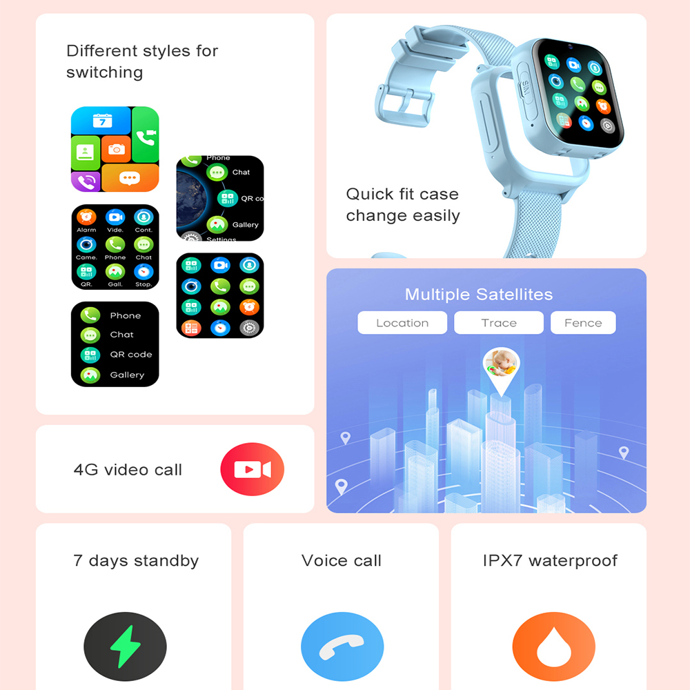 스마트워치 키즈 4G GPS WIFI 영상통화 SOS  - Kids Smartwatch Gps 리뷰 및 가격