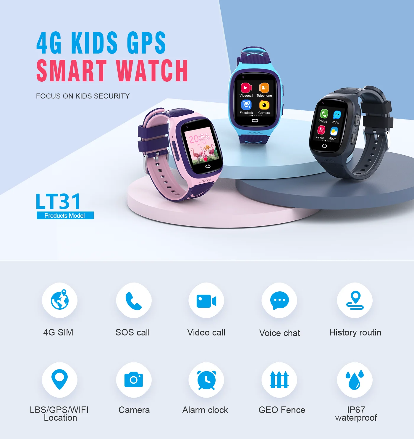 4G 키즈 스마트워치 SOS 방수 WiFi GPS 영상 - Kids Smartwatch Gps 리뷰 및 가격
