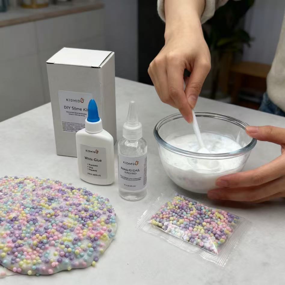 키드미도 - DIY 슬라임 키트에는 흰색 접착제, 슬라 - Slime Making Kit 리뷰 및 가격