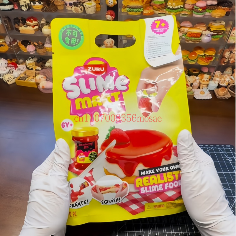 주루 슬라임 마트 블라인드 박스 햄버거 피자 시리즈 D - Slime Making Kit 리뷰 및 가격