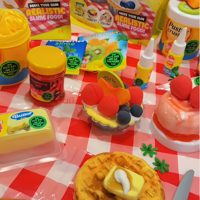 주루 슬라임 마트 블라인드 박스 햄버거 피자 시리즈 D - Slime Making Kit 리뷰 및 가격