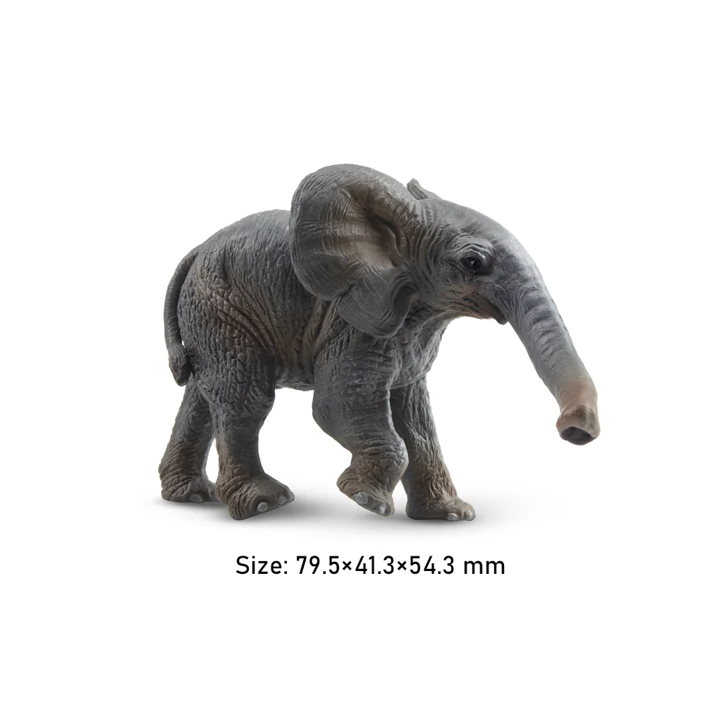 Toymany 시뮬레이션 코끼리 송아지 야생 동물 모델 - Kids Toys Elephant 리뷰 및 가격
