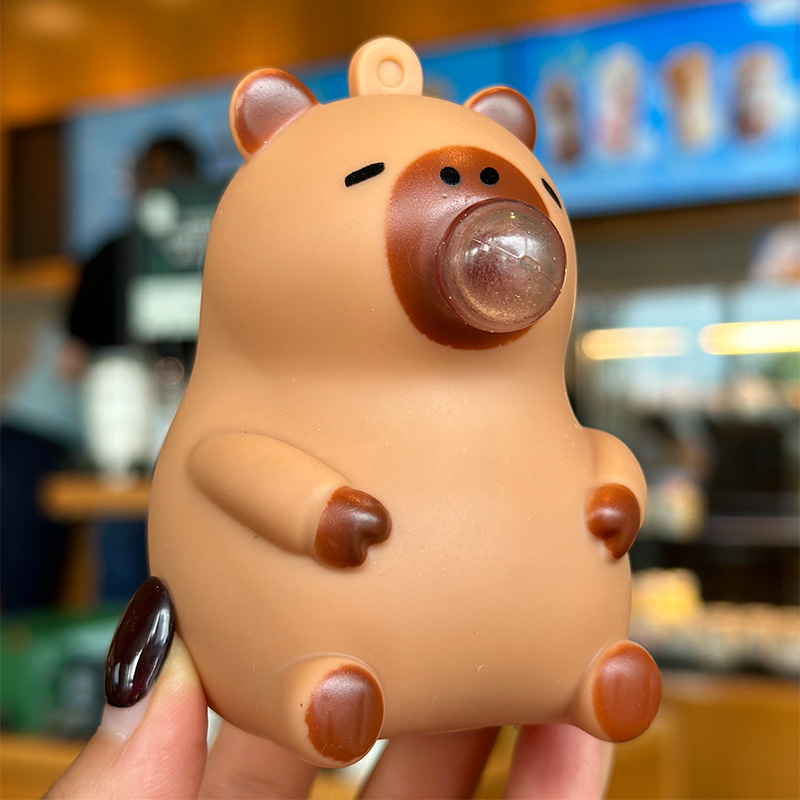 카피바라 인형 핀치 펜던트 장난감 스퀴즈 버블 디컴프레 - Kids Toys Play 리뷰 및 가격