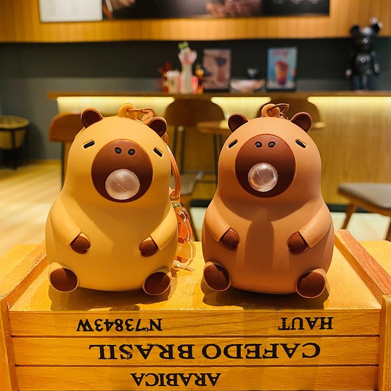 카피바라 인형 핀치 펜던트 장난감 스퀴즈 버블 디컴프레 - Kids Toys Play 리뷰 및 가격