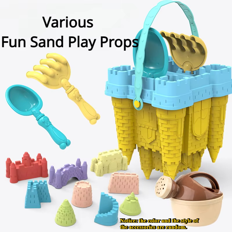 해변 성 모양 모래놀이 세트 장난감 모래삽 여름 장난감 - Kinetic Sand Mold 리뷰 및 가격
