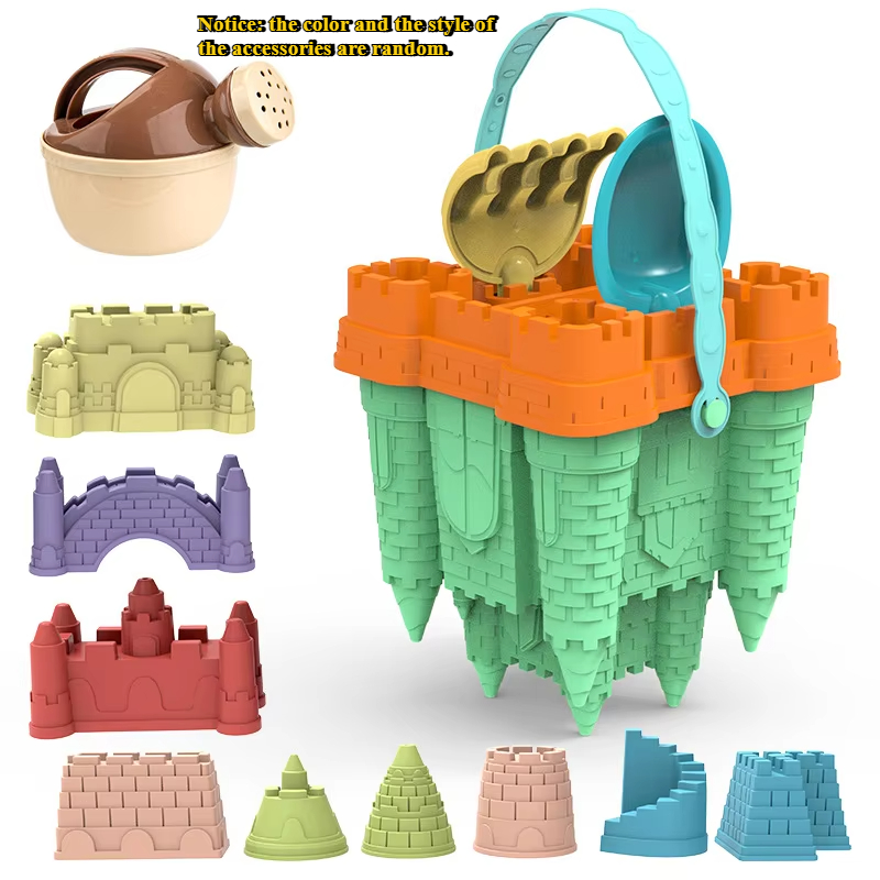 해변 성 모양 모래놀이 세트 장난감 모래삽 여름 장난감 - Kinetic Sand Mold 리뷰 및 가격