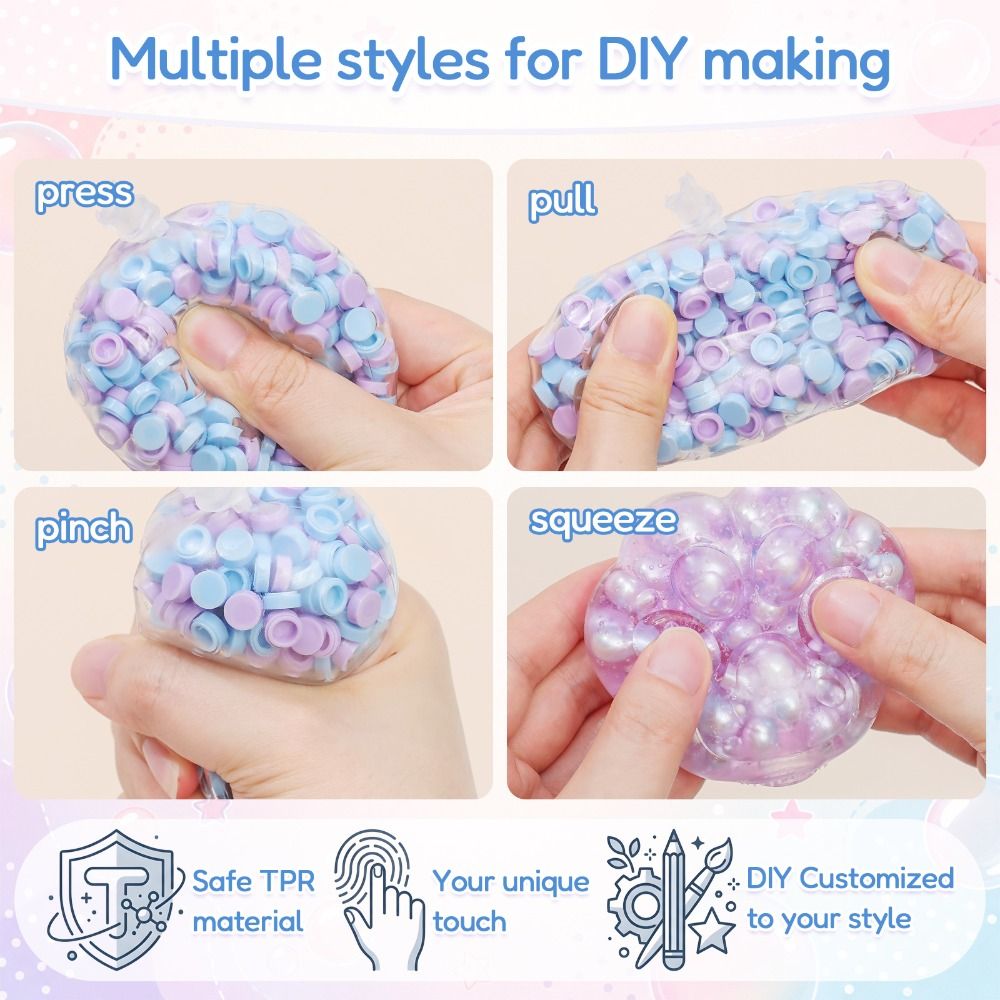 DIY 6cm 볼 스킨 DIY 스트레스 볼 제작 키트  - Slime Making Kit 리뷰 및 가격