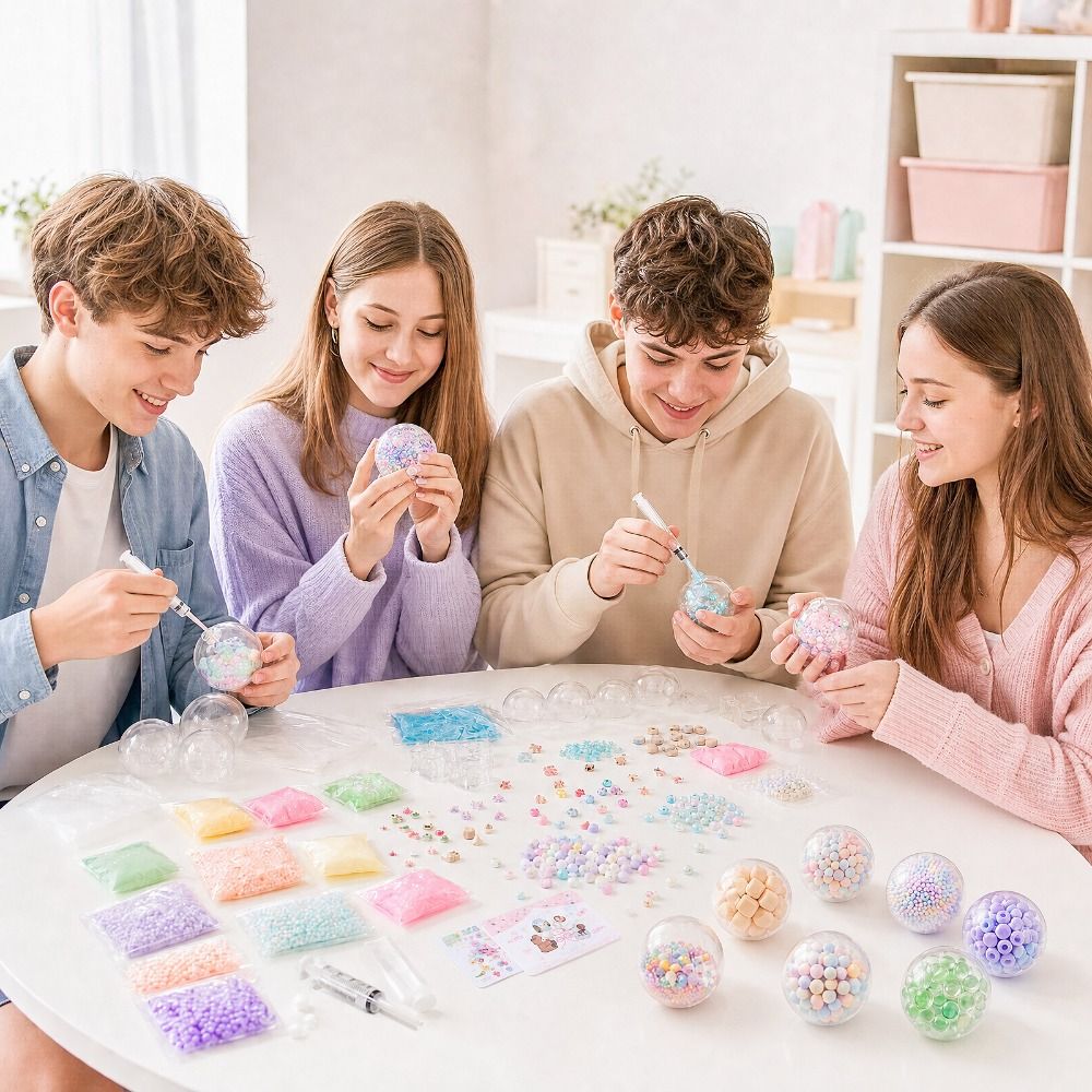 DIY 6cm 볼 스킨 DIY 스트레스 볼 제작 키트  - Slime Making Kit 리뷰 및 가격