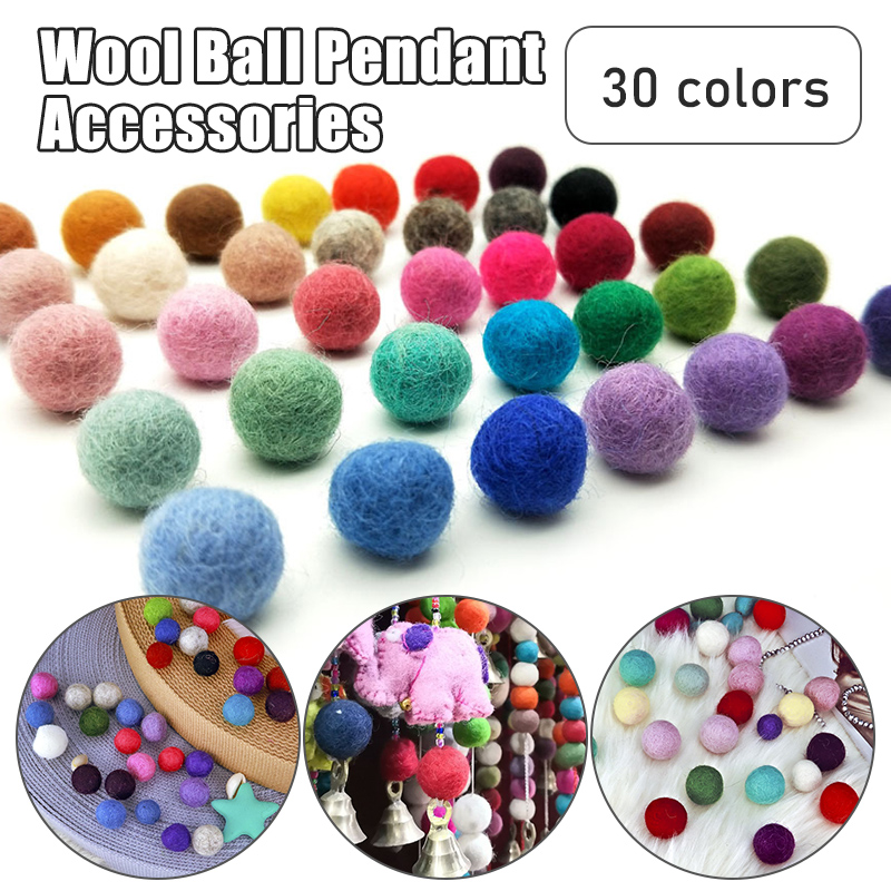 2cm 양모 펠트 공 라운드 펠트 치어 리딩 혼합 색상 - Kids Toys In Wholesale 리뷰 및 가격