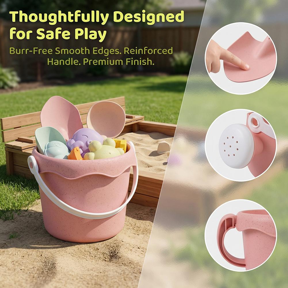 밀짚 어린이 해변 장난감 세트 여름 야외 모래놀이 키트 - Kinetic Sand Mold 리뷰 및 가격