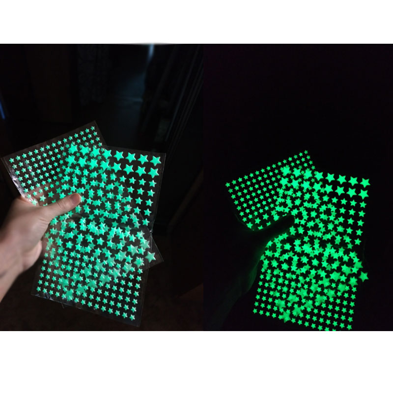 3D 버블 별 도트 빛나는 벽 스티커, 어린이 방 홈  - Glow In Dark Stars 리뷰 및 가격