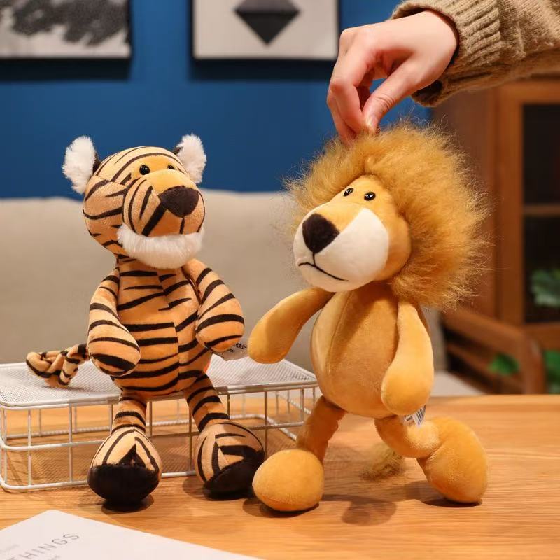 25CM 귀여운 정글 동물 인형 숲 동물 인형 강아지  - Kids Toys Elephant 리뷰 및 가격