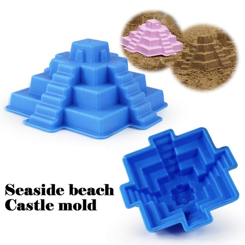 6pcs 해변 장난감 다양한 모래 놀이 도구 성 플라스 - Kinetic Sand Mold 리뷰 및 가격