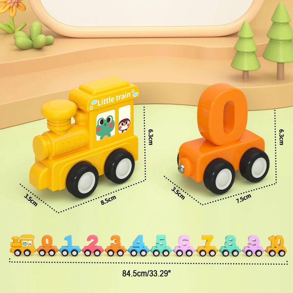 몬테소리 교육용 장난감 기차 세트 나무 자석 숫자 기차 - Kids Toys Variety 리뷰 및 가격