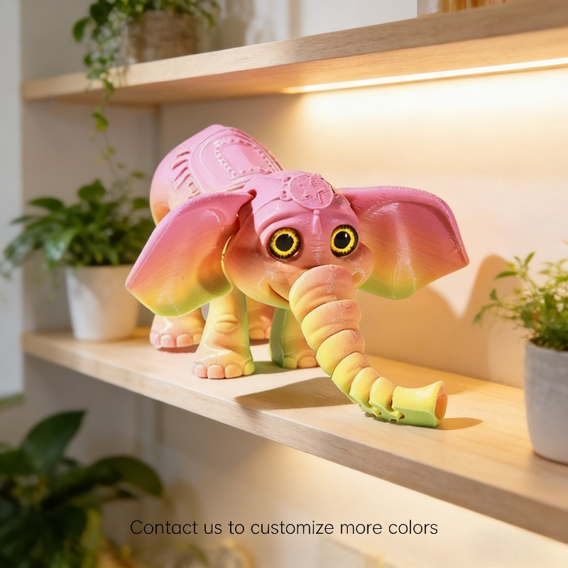 10CM 3D 프린팅 코끼리 모형 다관절 가동식 코끼리 - Kids Toys Elephant 리뷰 및 가격