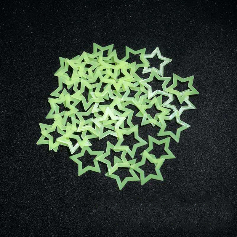 3D 할로우 스타 에너지 저장 형광 글로우, 어둠 속에 - Glow In Dark Stars 리뷰 및 가격