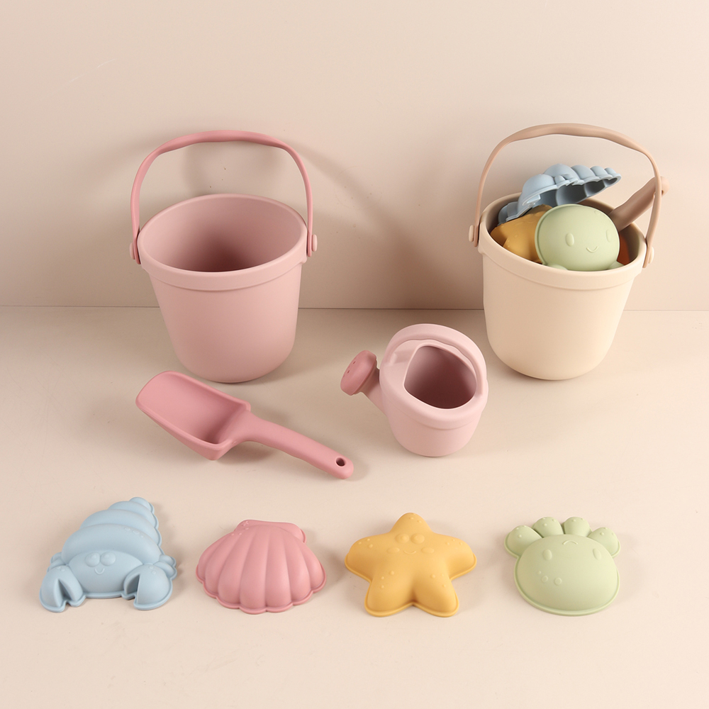 어린이 해변 장난감 모래놀이 양동이와 삽 세트, 실리콘 - Kinetic Sand Mold 리뷰 및 가격