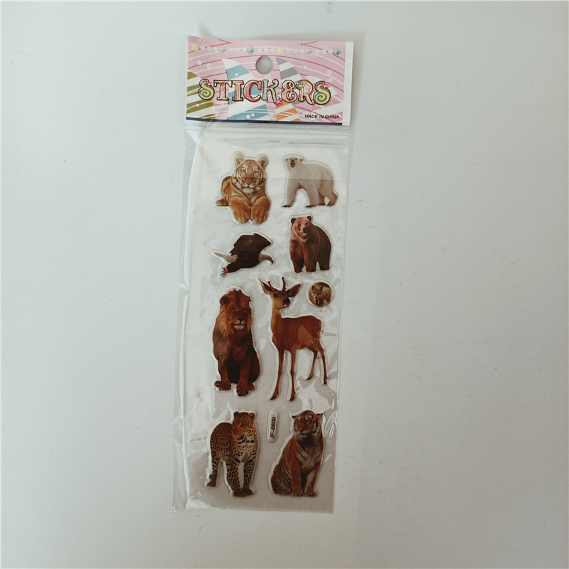 야생 동물 스타일 스티커 클래식 장난감 스크랩북인지 팬 - Kids Toys Elephant 리뷰 및 가격