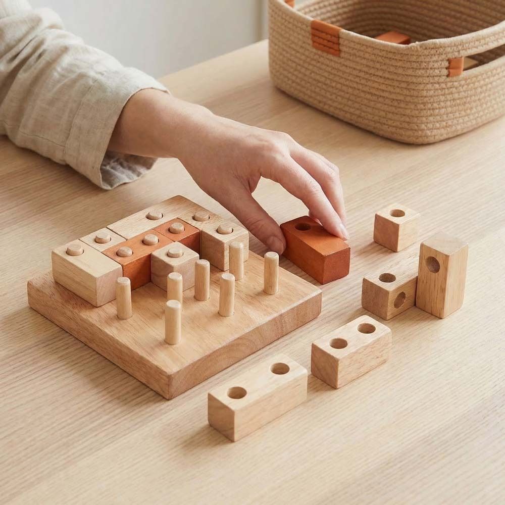 창의적인 IQ 기하학 퍼즐 게임 3D 조립 IQ 퍼즐  - Wooden Puzzle Kids 리뷰 및 가격